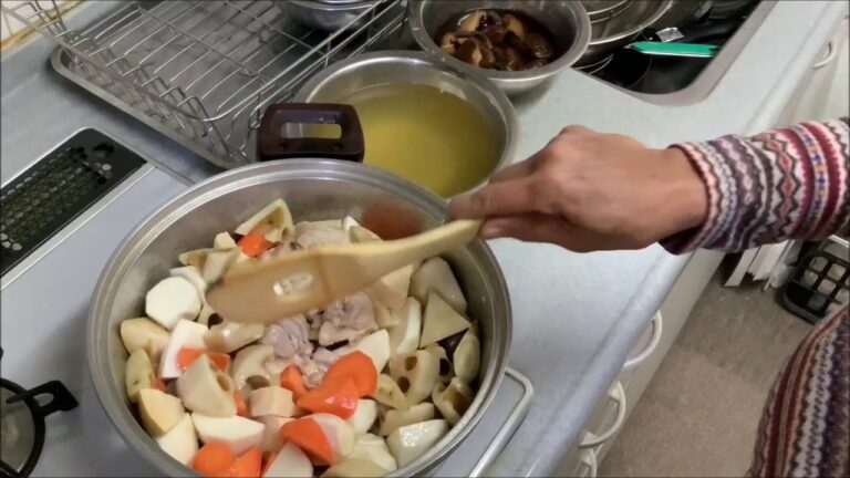 【失敗しない】鶏肉とゴロゴロ野菜の筑前煮