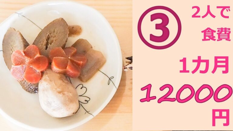 【節約料理】母と娘の1カ月食費12,000円生活③5～7日目　お節リメイク【2口コンロのみ】