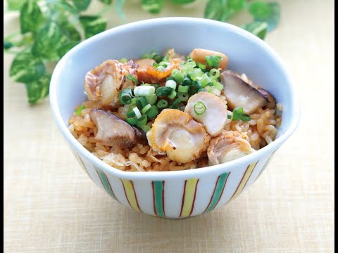21 26_ベビーホタテのバター醤油炊き込みごはん