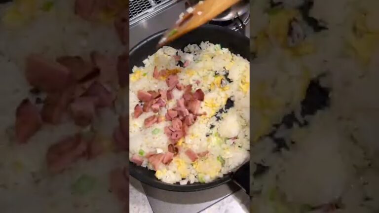 夜中に見てはいけない納豆チャーハン#料理男子 #簡単レシピ #おうちごはん #ひとりごはん #納豆