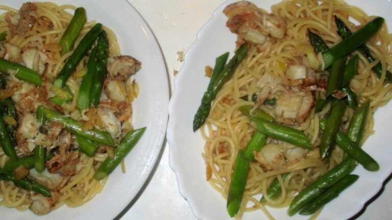 アスパラとホタテのパスタ🍝：全編