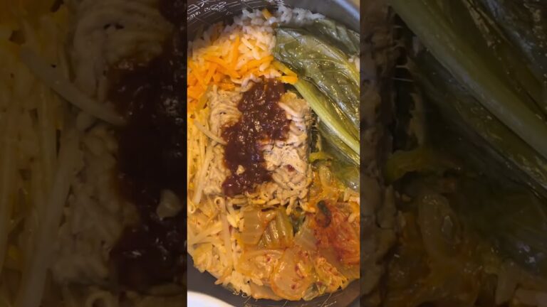 【炊飯器】材料を入れるだけでビビンバができるらしい #おうちごはん #炊飯器