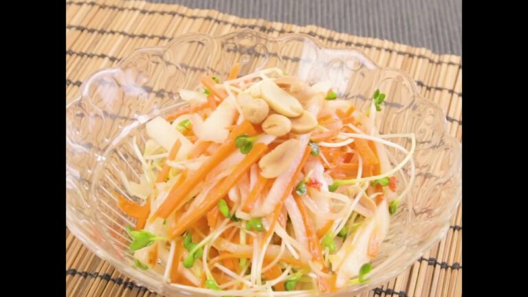 手作りエスニックドレッシングで！ 大根とニンジンのさっぱりサラダ ｜ moguna[モグナ]