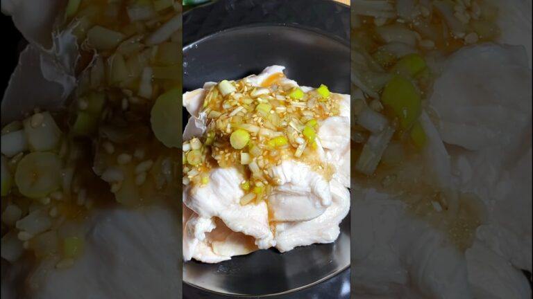 鶏むね肉×○○ダレ　　美味いに決まってる！　#レシピ #レンジ飯