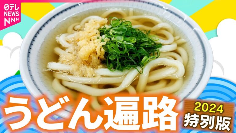 【保存版】人気のうどん15杯を一挙紹介！香川・岡山で食べるこだわりの一杯！　NNNセレクション