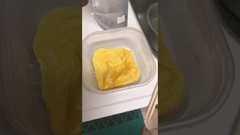 ズボラ卵焼き？電子レンジでチン