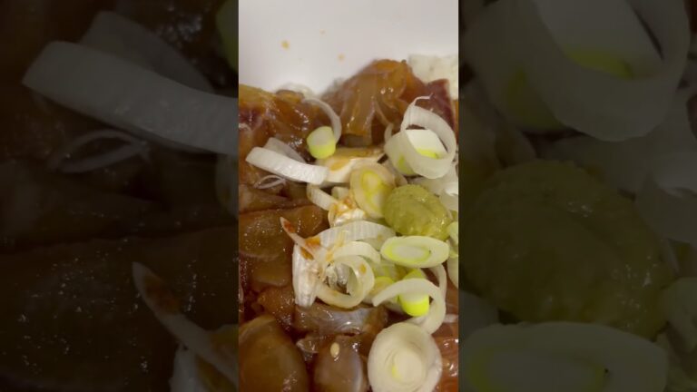 #漬け丼 #りゅうきゅう #大分グルメ #japan#japanesefood