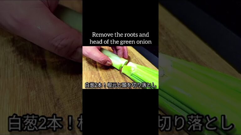 白葱がメインの絶品おつまみレシピ