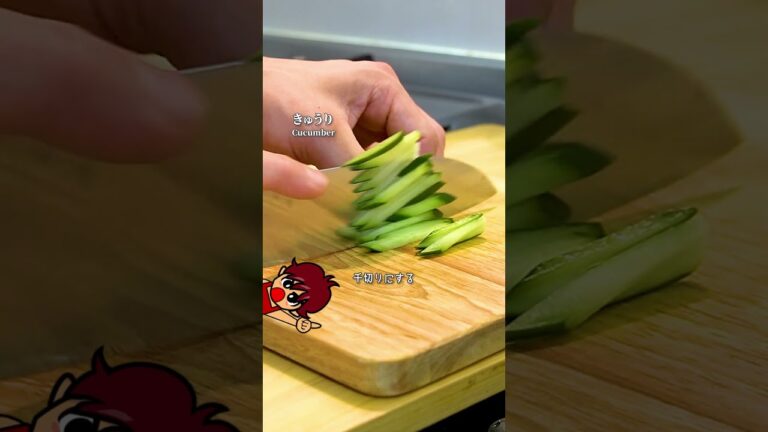 味噌とおかかで辛くない低カロリーメニュー！ツナの和風しらたきビビン麺｜レシピ・作り方 #shorts