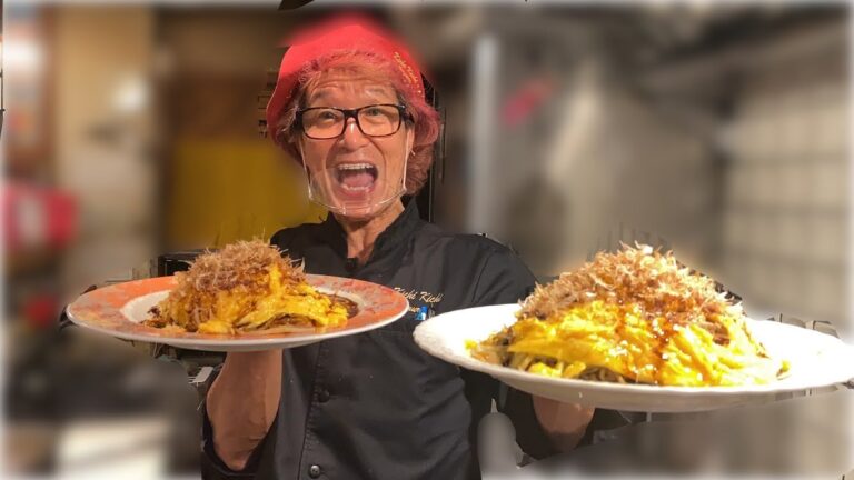 オム焼きそば　～IH版オムちゃんの登場！～　Omu-Yakisoba (Omlet Noodles) ～Using the IH frying pan Omu-chan!～