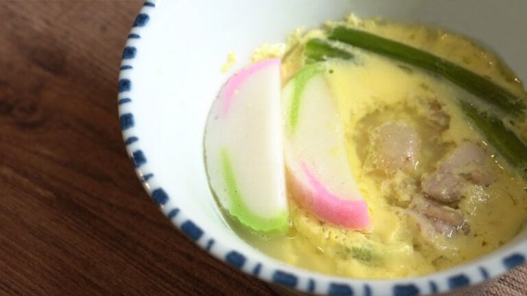 【レンジで出来る】簡単なめらか茶碗蒸しの作り方。