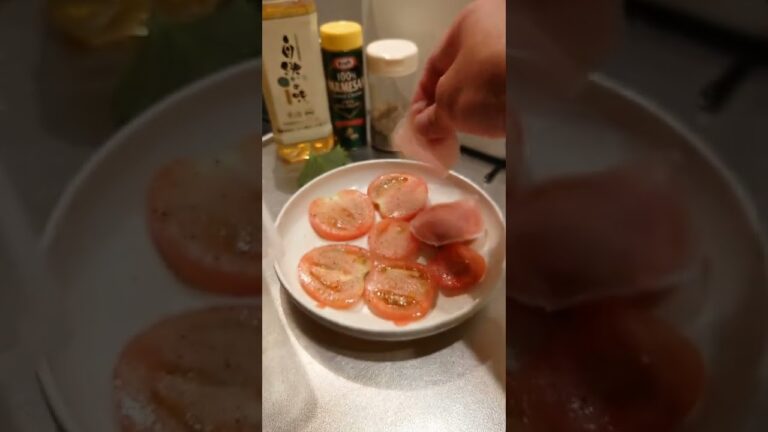 トマトと生ハム【おつまみ】【ヘルシー】