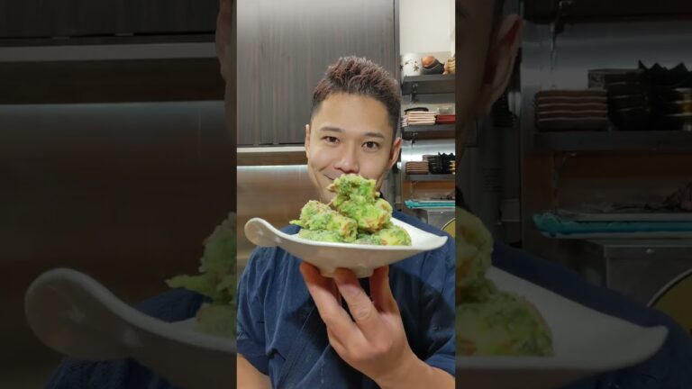 爆発注意！【ちくわの磯辺揚げ】は生海苔で最上級に！