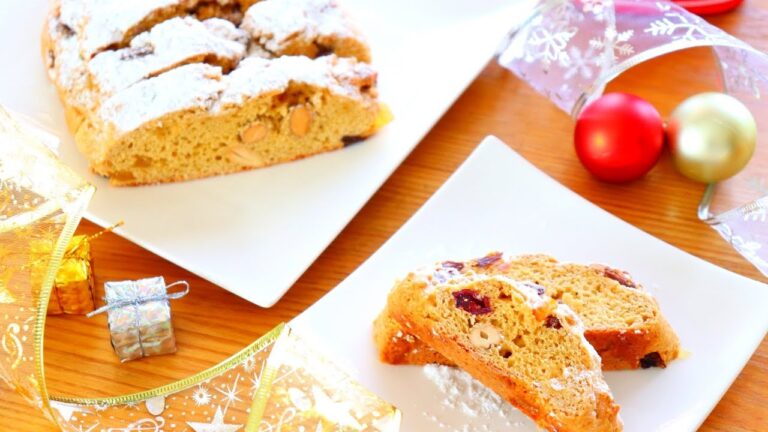 【クリスマス料理】シュトーレン ホットケーキミックスの簡単な作り方レシピ