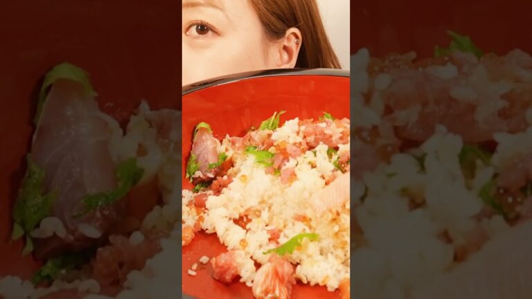 海鮮丼🐟2.5キロ【#大食い#モッパン/#Mukbang/#Eating Movideo/爆食い】