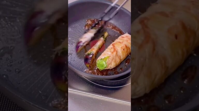 野菜たっぷりカロリー控えめレタスの豚バラ巻き#shorts
