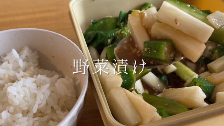 話題の麻薬卵のタレに野菜を漬けたらすごいのが出来ました！