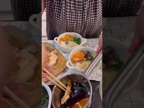 おうちごはん。ひき肉が無かった時の鶏肉でビビンバ