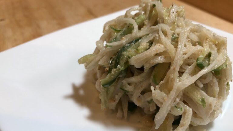 【Japanese arrangement】How to make an infinite radish salad