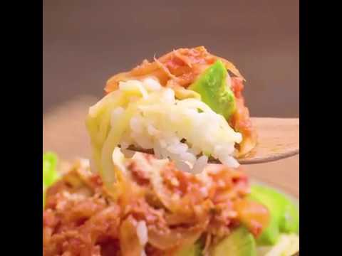 本格洋風どんぶり！ アボカドとツナのトマトチーズ丼 ｜ moguna[モグナ]