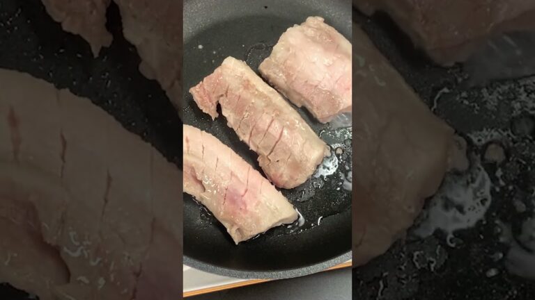 【韓国料理】熟成サムギョプサル　#shorts