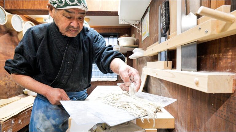 超絶天ぷらラッシュ！鉄人蕎麦職人が営む常連殺到の寺そば屋に密着！丨Japanese soba restaurant