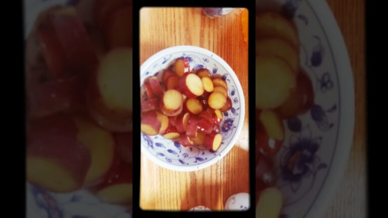 【簡単料理】さつまいもの煮物