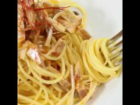 ねぎをたっぷり加えた中華味 ねぎと焼き豚の中華風パスタ ｜ moguna[モグナ]