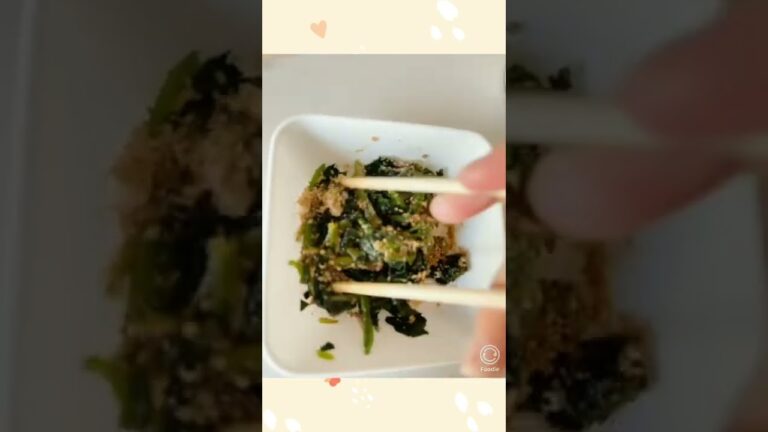 冷凍のほうれん草で簡単お弁当のおかず！冷凍保存も可能！#shorts #お弁当 #おかず #冷凍 #ほうれん草