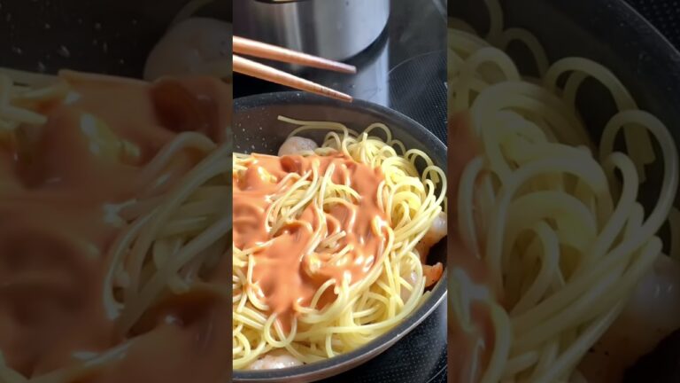【テスト動画】エビとブロッコリーのスパゲッティ2