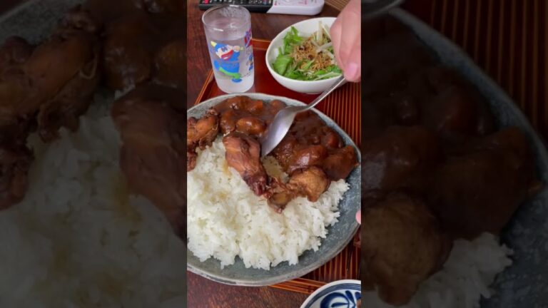 手羽元カレー🍛をいただきました👏