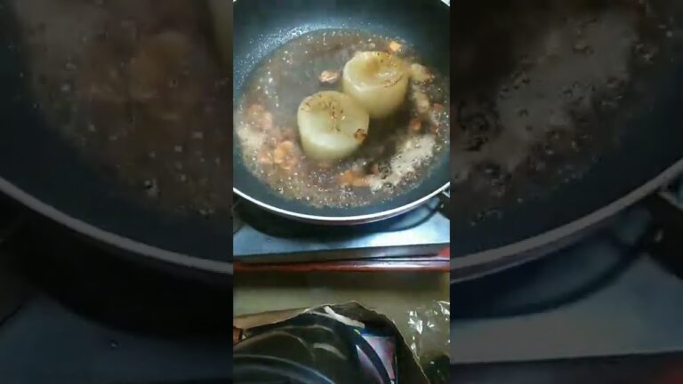 ガーリックバターの大根ステーキ！#shorts#大根ステーキ#簡単レシピ