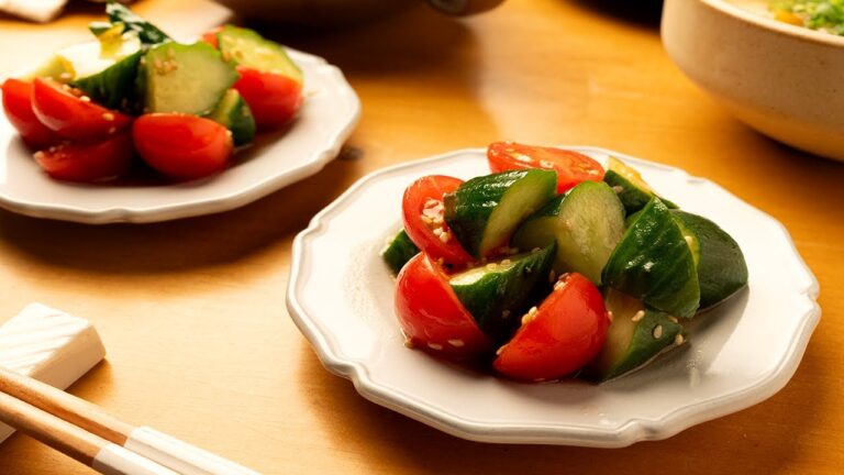 【パパッと10分】1品で食卓がパッと明るくなる『きゅうり中華和え』