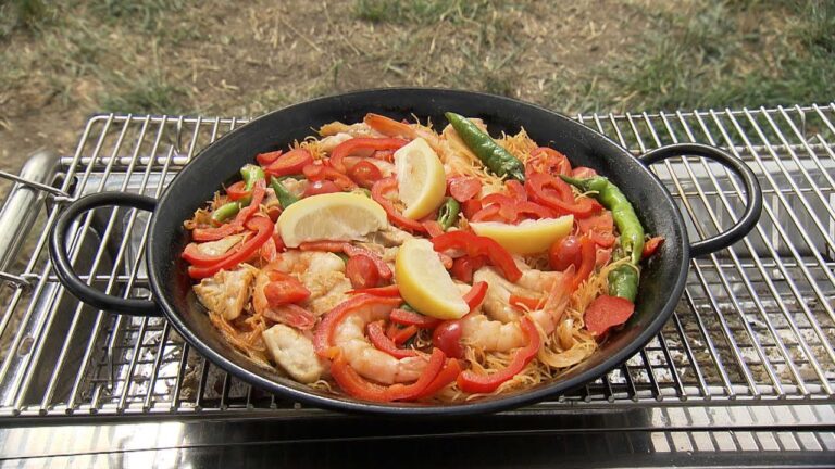 【DAIGOも台所】ミックスパスタパエリア｜BBQあるあるの買いすぎ食材を解決！