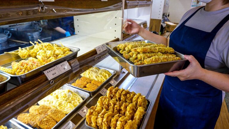 止まらない天ぷらラッシュ！早朝４時半から始まるロードサイド天ぷらうどん屋の常連殺到ランチに密着。広島岡山のうどん４選。