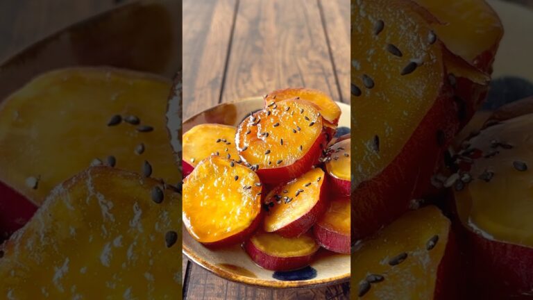 さつまいも好きですか？🍠私はめちゃくちゃ大好きです🙌🍠さつまいも簡単レンチン煮