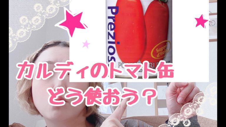 【カルディ】カルディのホールトマト缶でチキンのトマト煮を作るだけの動画