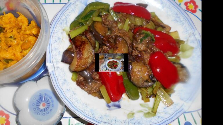 牛バラ肉と野菜のオイスター炒め：Part Ⅱ