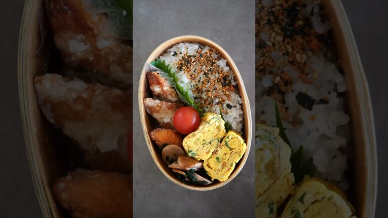 【お弁当作り】鮭の竜田揚げ  #Shorts #お弁当 #生鮭