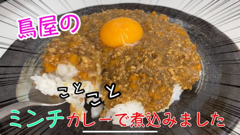【ミンチ】を【カレー】で炒めてみた