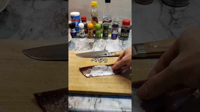 罪悪感のない夜食『ハマチの漬け丼』#shorts