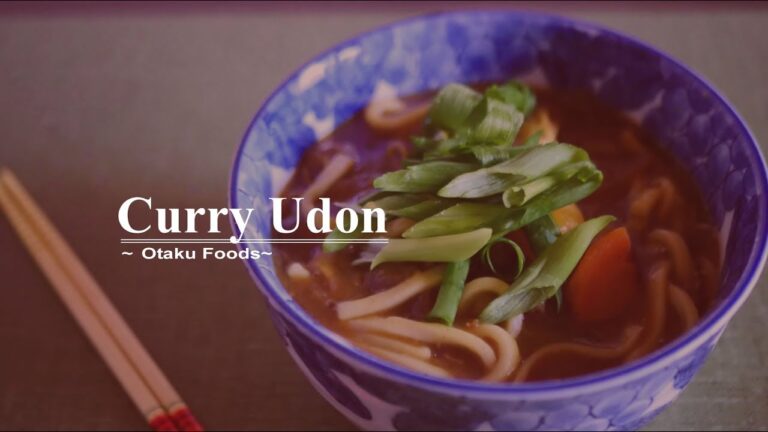 【Fast Speed】残ったカレーで簡単に出来る和風カレーうどんの作り方 |Curry Udon recipe