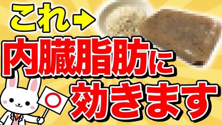 【40代50代向け】実は凄いもち麦とこんにゃく。内臓脂肪を減らす食べ物5選【体脂肪】