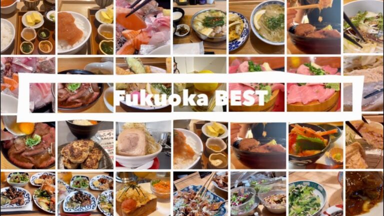 博多グルメBEST10👑人気の食べないと人生損する福岡飯食べ歩きランキング