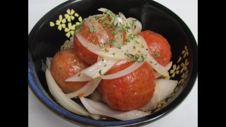 Marinated Cherry Tomato (ミニトマトのマリネ)