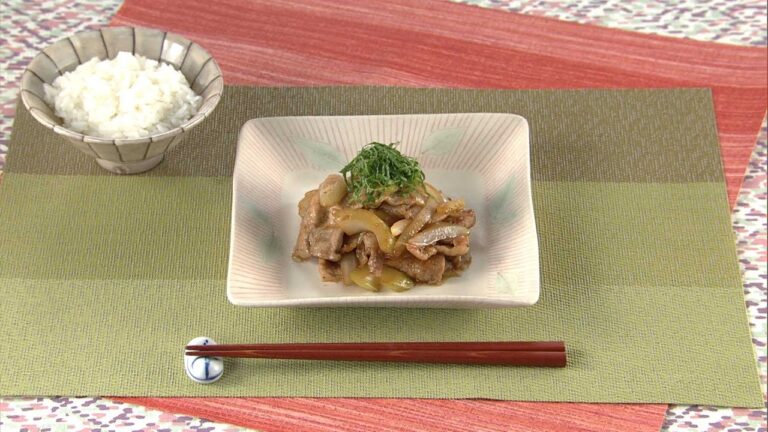【DAIGOも台所】豚肉のしょうが焼き 梅風味｜ひと手間でおかずに変身！梅活用術♪