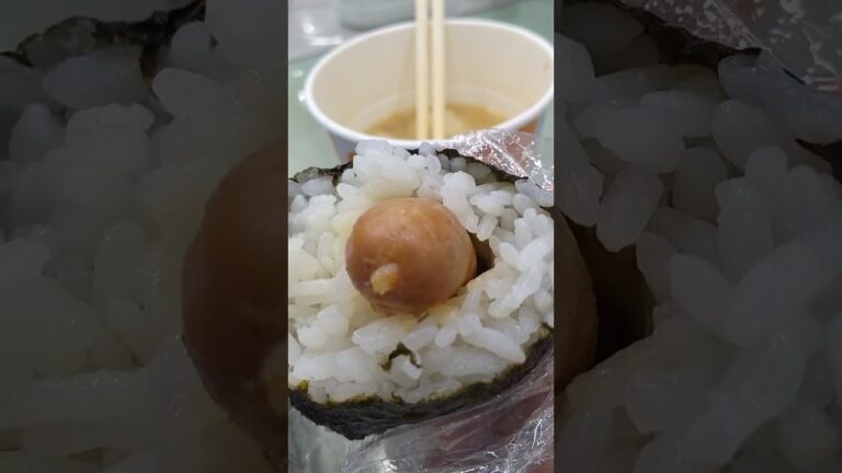 ウインナーおにぎり  美味いの見つけた