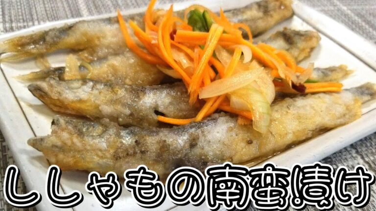 焼くのに飽きたら・・・★ししゃもの南蛮漬け★