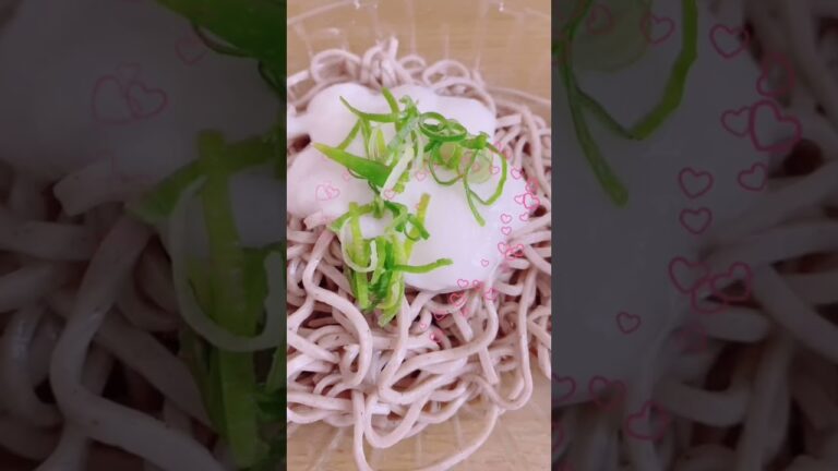 とろろそば🌸🍵😎