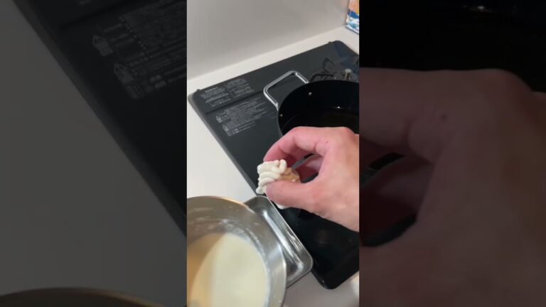 白子｜下処理｜フリット｜#shorts 詳しくはコメント欄✅